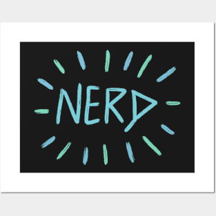 Proud to be nerd Posters and Art